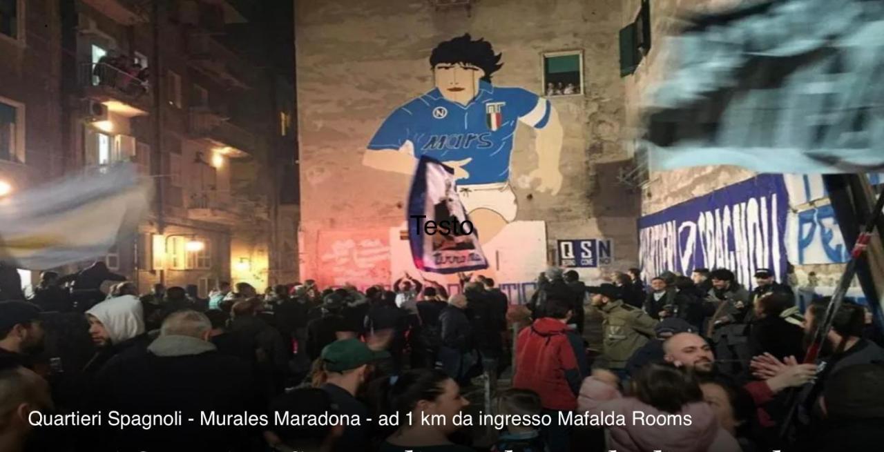 Mafalda - Napoli Rooms ภายนอก รูปภาพ